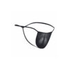 MOB - TANGA TRANSPARENTE CON FORMA DE T NEGRO TALLA S/M