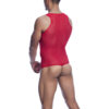MOB - BODYSHEER TRANSPARTE ROJO TALLA S/M