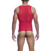 MOB - BODYSHEER TRANSPARTE ROJO TALLA S/M