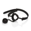 CALEXOTICS - SCANDAL BÂILLON AVEC PLUG EN SILICONE NOIR
