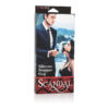 CALEXOTICS - SCANDAL BÂILLON AVEC PLUG EN SILICONE NOIR