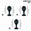 ADDICTED TOYS - LOT DE 3 PLUG ANAL AVEC BIJOU