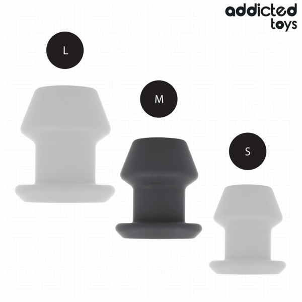 ADDICTED TOYS - PLUG ANAL CREUX EXTRÊME TAILLE M 8,7 CM
