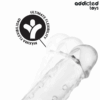 ADDICTED TOYS - EXTENSION DE PÉNIS TRANSPARENTE TAILLE S 23 CM