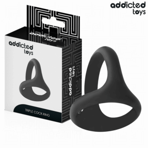 ADDICTED TOYS - ANNEAU PÉNIS TRIPLE ÉPAIS