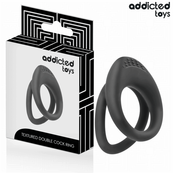ADDICTED TOYS - ANNEAU PÉNIS À DOUBLE TEXTURE