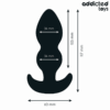 ADDICTED TOYS - PLUG ANAL TAILLE L 11,7 CM