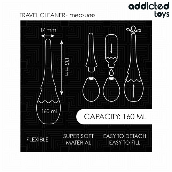 ADDICTED TOYS - NETTOYEUR DE VOYAGE MODÈLE 3