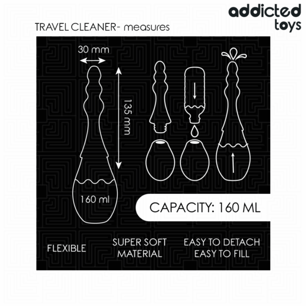 ADDICTED TOYS - NETTOYEUR DE VOYAGE MODÈLE 4