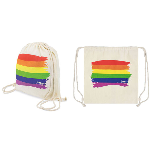 PRIDE - SAC  DOS DRAPEAU LGBT EN COTON