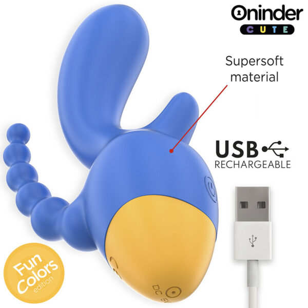 ONINDER CUTE - LOVE 3 SOME TRIPLE VIBRATEUR - APPLICATION GRATUITE DANS LE MONDE ENTIER