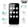 ONINDER CUTE - ŒUF VIBRO-ROTATIF EN SILICONE AVEC PIERRE PRÉCIEUSE - APPLICATION GRATUITE DANS LE MONDE ENTIER