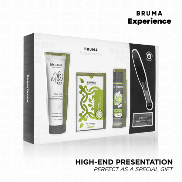 BRUMA XPERIENCE - KIT TENTATION PASTÈQUE DOUCE AVEC AMPLIFICATEUR DORGASME