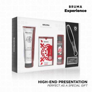 BRUMA XPERIENCE - KIT TENTATION FRAISE DOUCE AVEC AMPLIFICATEUR DORGASME