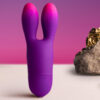 ROCKS-OFF - GLO-GIRL BUNNY VIBRATEUR FLEXIBLE VIOLET