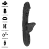 IBIZA - VIBRATEUR ET STIMULATEUR DE CLITORIS AVEC EFFET DE MORDRE ET DE ROTATION