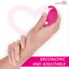 MORESSA - BRAD PREMIUM SILICONE RECHARGEABLE ROSE