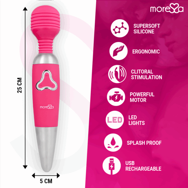 MORESSA - ODILON RECHARGEABLE EN SILICONE PREMIUM