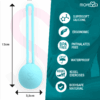 MORESSA - OSIAN ONE SILICONE TURQUOISE PREMIUM