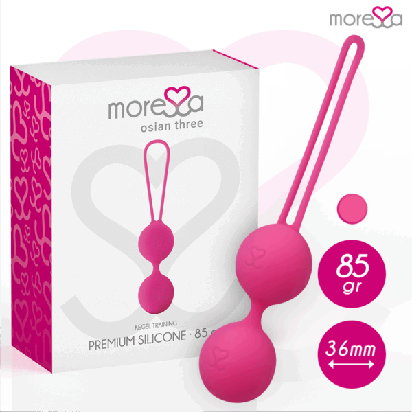 MORESSA - OSIAN TROIS SILICONE PREMIUM ROSE