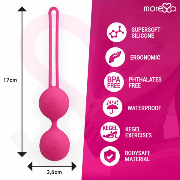 MORESSA - OSIAN TROIS SILICONE PREMIUM ROSE