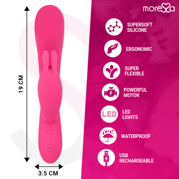 MORESSA - TELMO RECHARGEABLE EN SILICONE PREMIUM