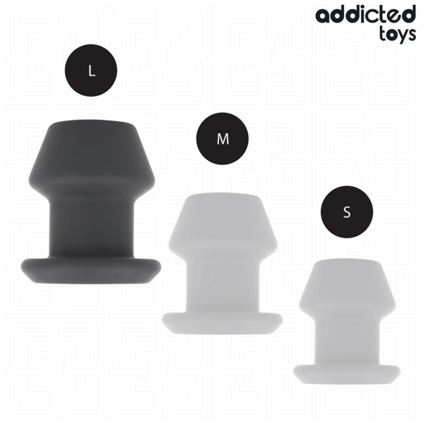 ADDICTED TOYS - PLUG ANAL CREUX EXTRÊME TAILLE L 10,4 CM