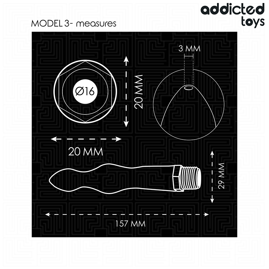 img_213668_121e510bc584b9e633df25dcb63047a9_1.png ADDICTED TOYS - NETTOYEUR ANAL AVEC ADAPTATEUR UNIVERSEL MODÈLE 3