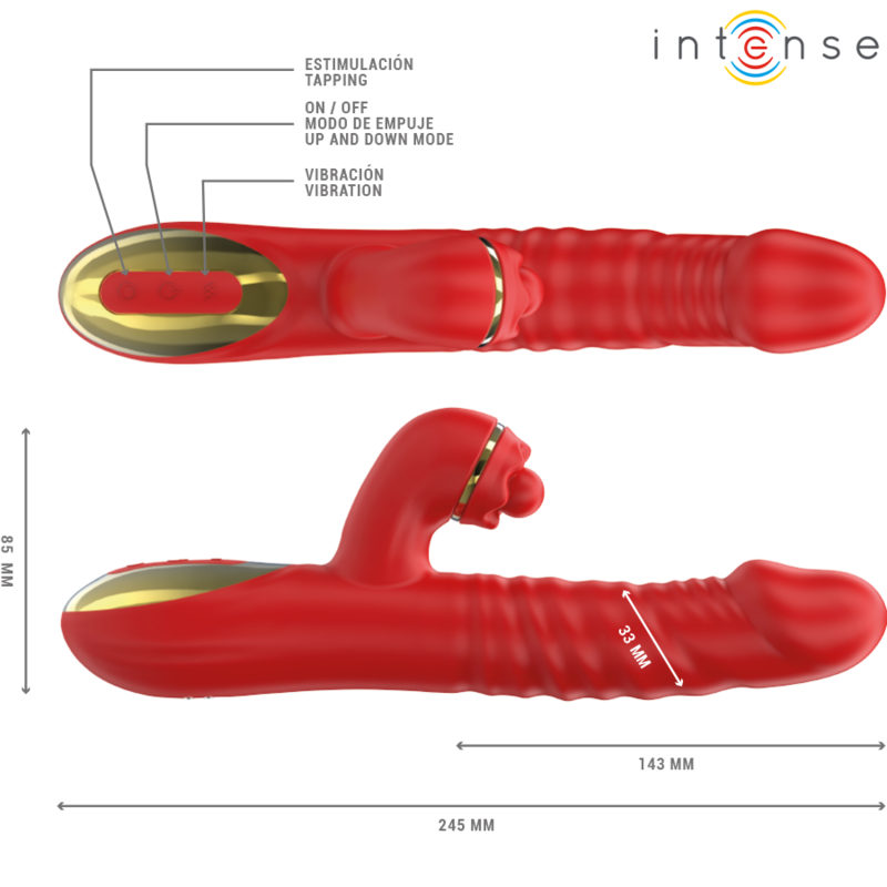 INTENSE - THALIA VIBRATION  POUSSÉE  TAPPING ROUGE