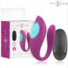 INTENSE - ANNIE VIBRATEUR ET STIMULATEUR EN U VIOLET TÉLÉCOMMANDE