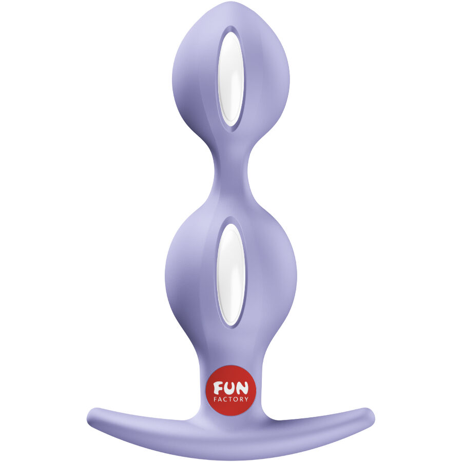 FUN FACTORY - B-BALLS DÚO PLUG ANAL VIOLETA