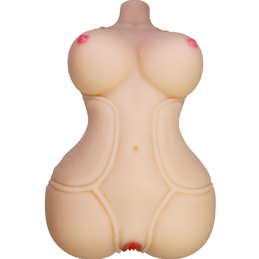 CRAZY BULL - DIANA TORSE FÉMININ RÉALISTE VAGIN ET ANAL 5 KG