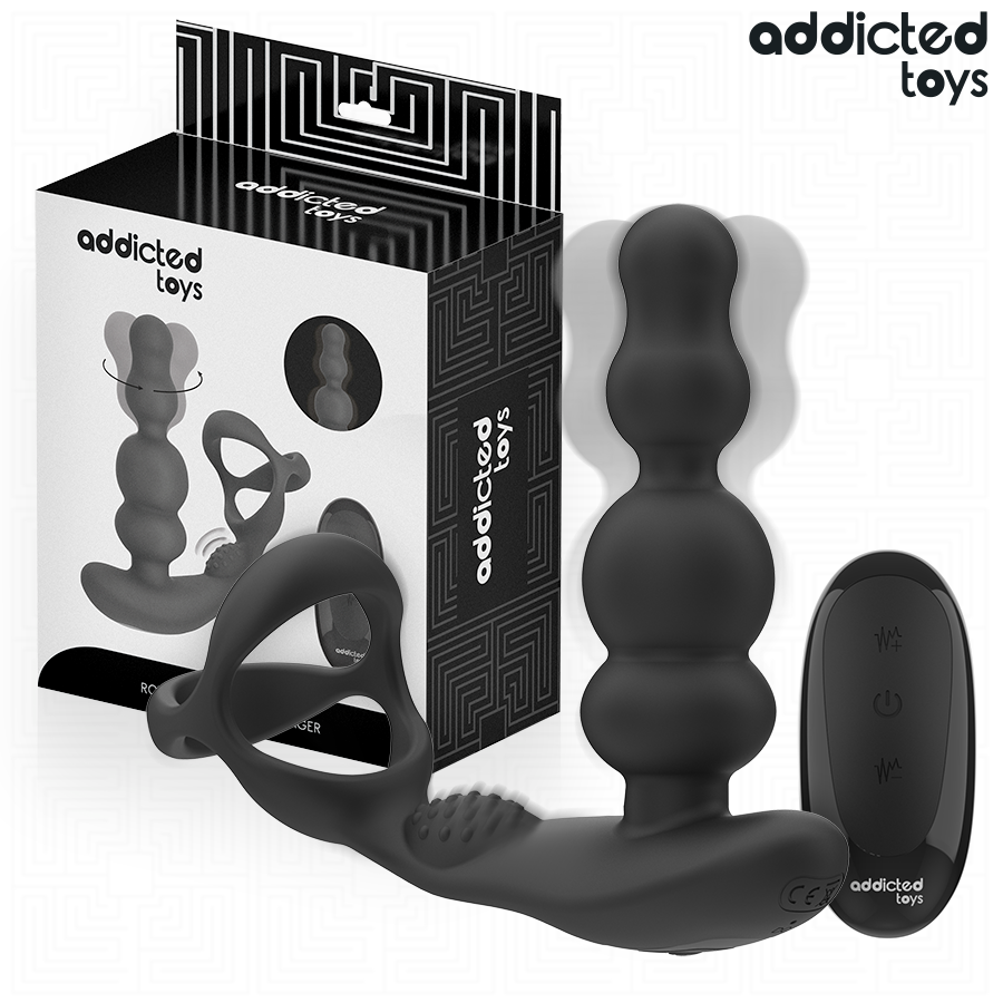 img_216330_4af70b267b11be2cfbcb22cb8baa9070_1.png ADDICTED TOYS - MASSEUR DE PROSTATE ROTATIF À TÉLÉCOMMANDE