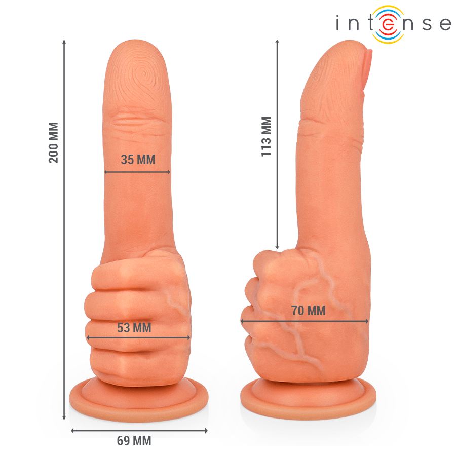 img_216351_b1a6686108e7ee6f3dc95dd4cb7dce04_1.png INTENSE - BENDER STIMULATEUR POINT G MAIN FLEXIBLE 11,3 CM