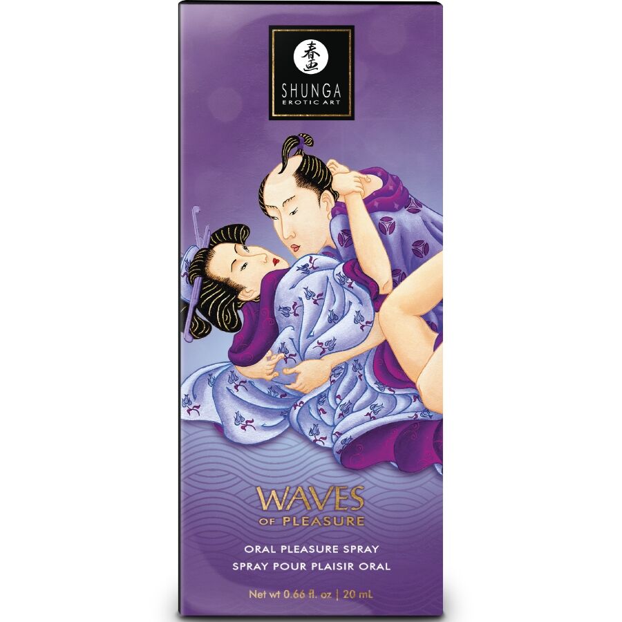 SHUNGA - WAVES PLAISIR SPRAY ORAL SÉDUCTEUR FRUITS EXOTIQUES 20 ML