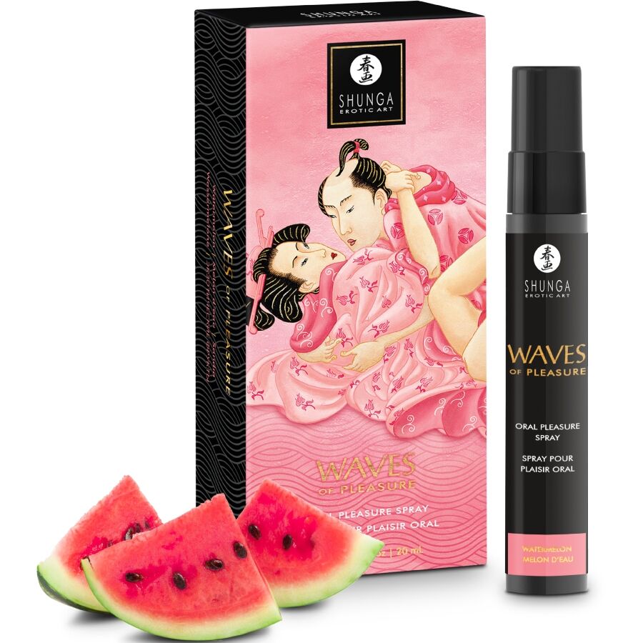img_217201_930109decf1f165681bd7a7cb9b00ec4_1.jpg SHUNGA - WAVES PLEASURE SPRAY ORAL SEDUCTIVE PASTÈQUE 20 ML