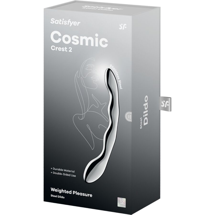 img_217741_1ddc3f071b1b8fc0bb4002d0771f9bc2_1.jpg SATISFYER - COSMIC CREST 2 GODEMICHET DOUBLE EN ACIER INOXYDABLE