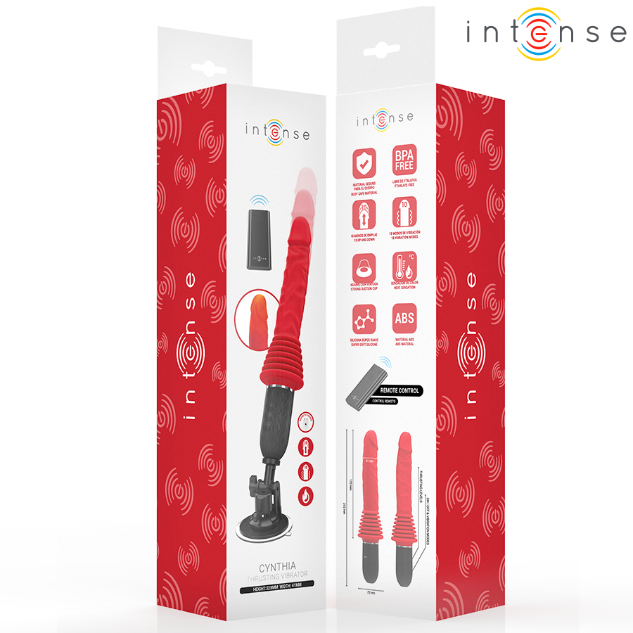 img_218117_23c1392c63d7408c34d6c787849612e8_1.png INTENSE - VIBRATEUR À POUSSÉE TÉLÉCOMMANDÉ CYNTHIA AVEC CHAUFFAGE