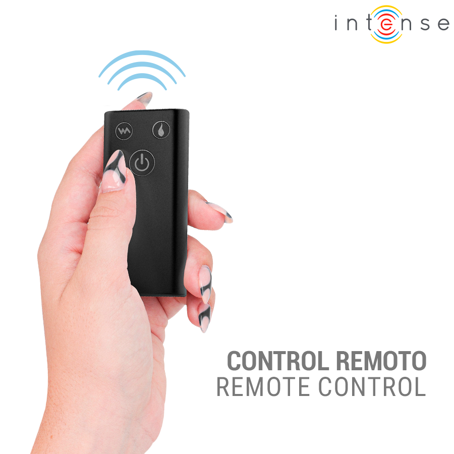 img_218119_72c915843a44b0d5199d1023abcf0424_1.png INTENSE - VIBRATEUR À POUSSÉE TÉLÉCOMMANDÉ CYNTHIA AVEC CHAUFFAGE