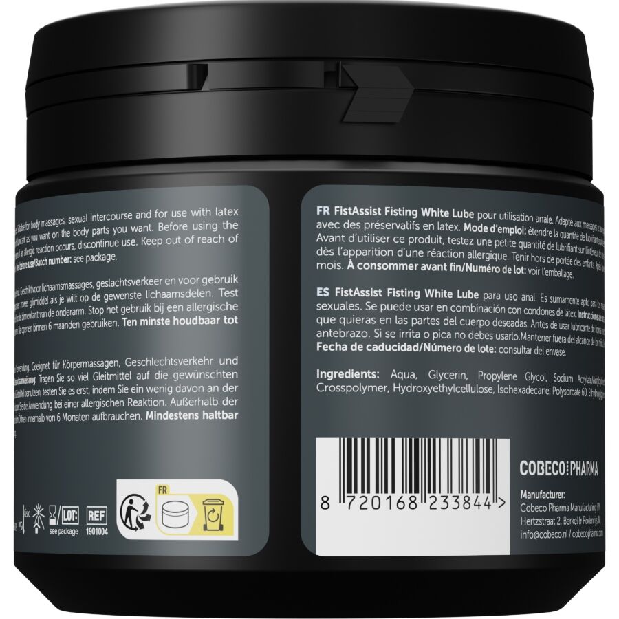 img_218608_e743737081b4990813e1b410405b7588_1.jpg COBECO - FIST ASSIST LUBRIFIANT BLANC EXTRA-ÉPAIS 500 ML