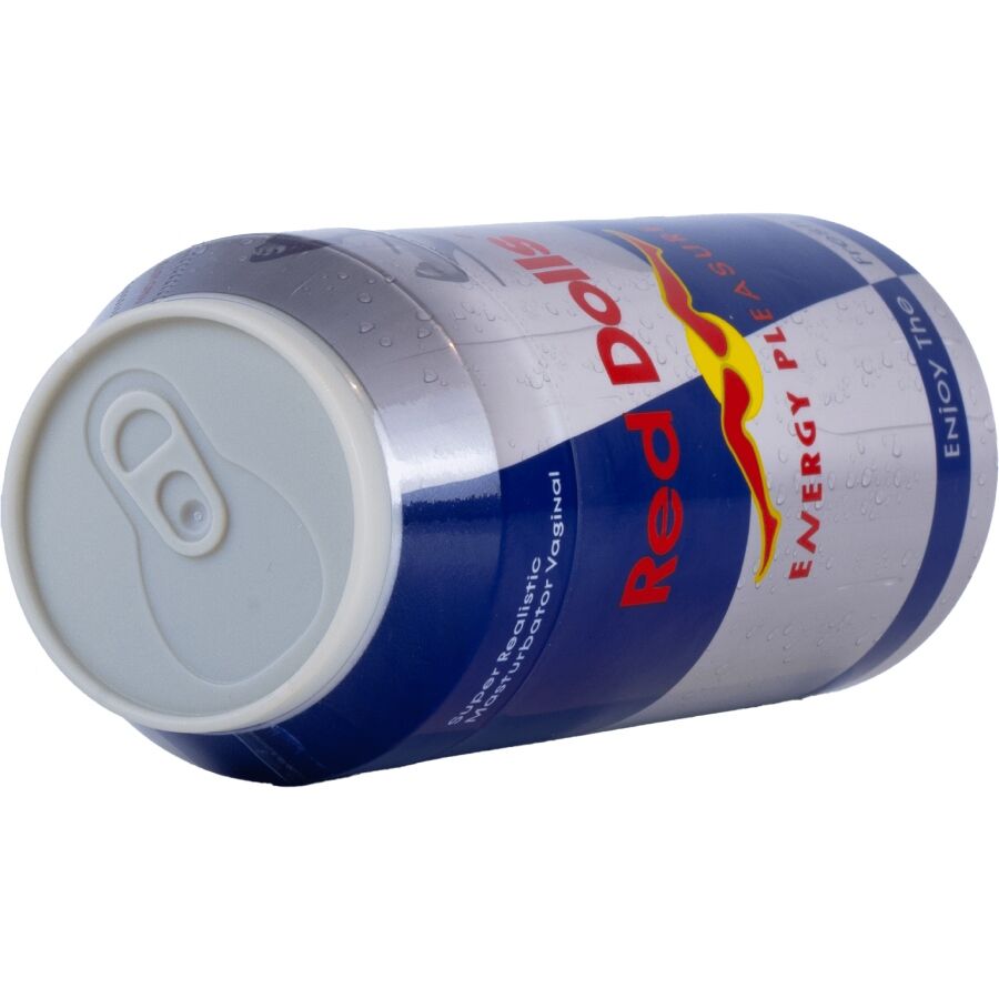 ALIVE - BOISSON ÉNERGÉTIQUE POUR MASTURBATEUR MASCULIN ROUGE DOLL (CANETTE)