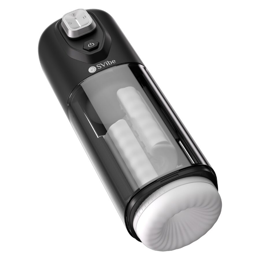 SNAIL VIBE - MASTURBATEUR IKON VOLT À EFFET DE CHALEUR ET DE FRICTION