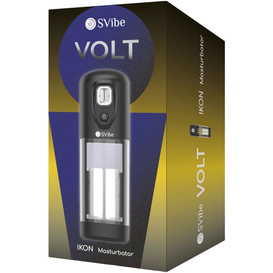 SNAIL VIBE - MASTURBATEUR IKON VOLT À EFFET DE CHALEUR ET DE FRICTION