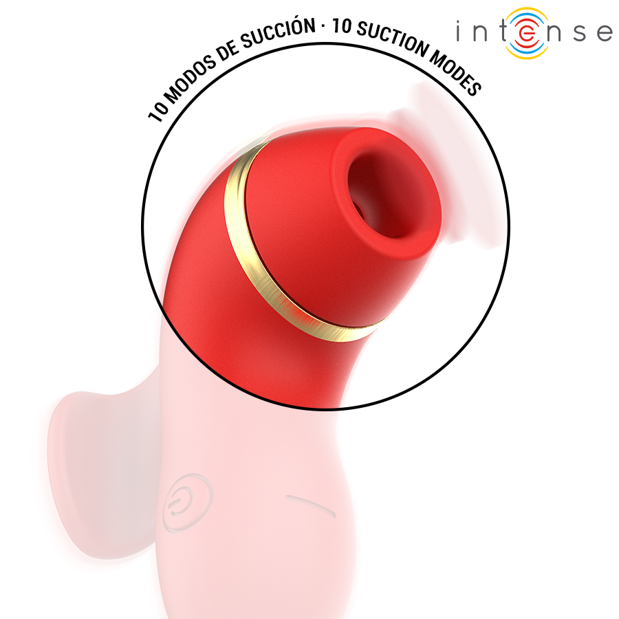 img_219559_d1b8d7beb9845e30b46afcbea2401ae9_1.png INTENSE - PATTY STIMULATEUR AVEC 4 TÊTES : SUCCION, TAPOTER, GRIFFER ET LÉCHER