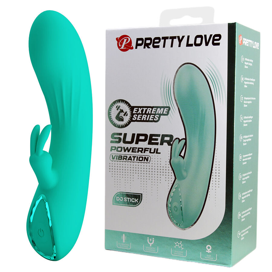 PRETTY LOVE - DJ STICK VIBRATEUR G-SPOT TURQUOISE