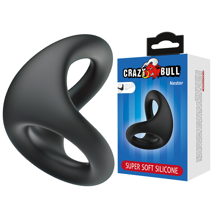 img_220485_c8d2dfe62f746435c889c44b773f2660_1.jpg CRAZY BULL - NESTOR ANNEAU ERGONOMIQUE POUR PÉNIS ET TESTICULES