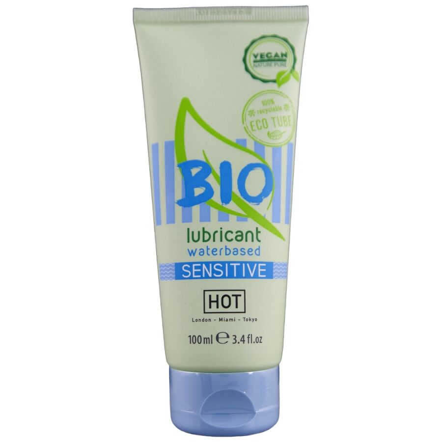 HOT - BIO LUBRIFIANT À BASE DEAU SENSITIV 100 ML