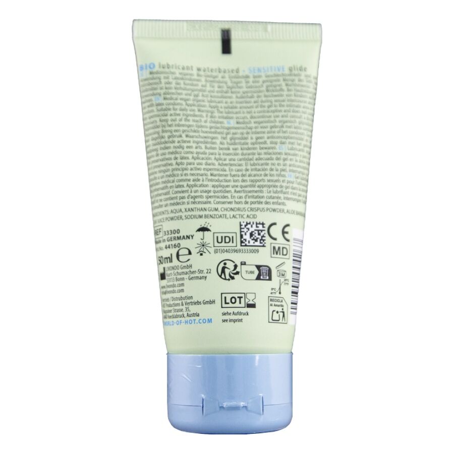 HOT - BIO LUBRIFIANT À BASE DEAU SENSITIV 50 ML