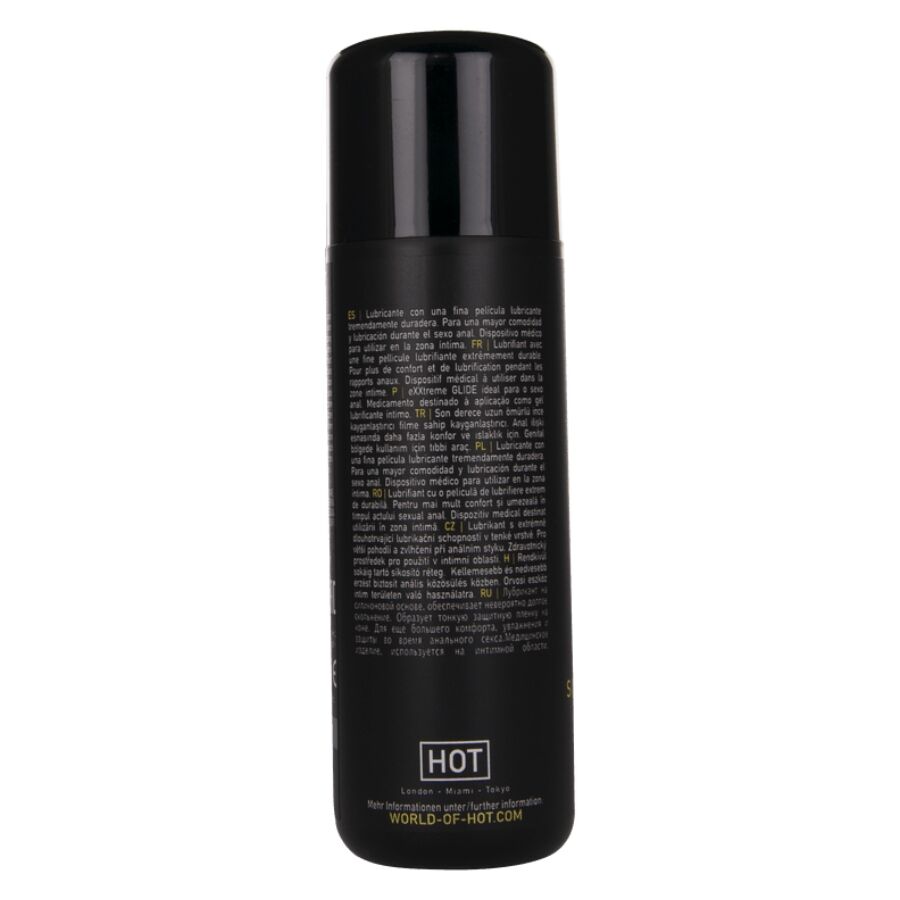 HOT - EXXTREME GLIDE LUBRIFIANT À BASE DE SILICONE + HUILE DE CONFORT A+ 100 ML
