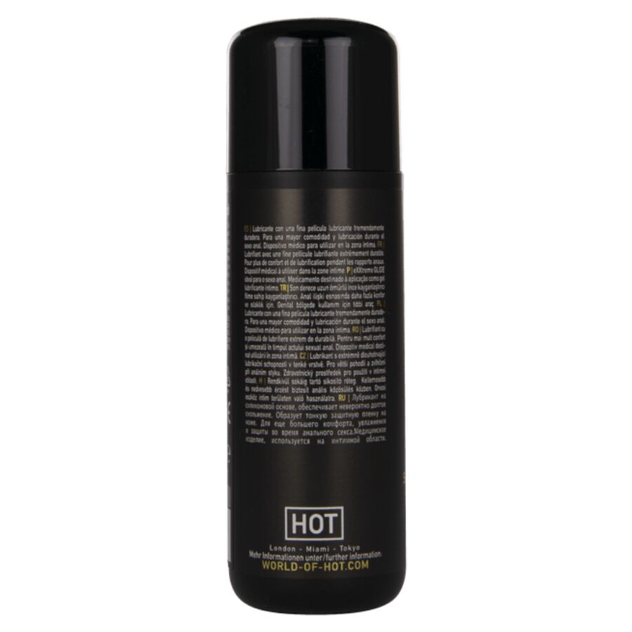 HOT - LUBRIFIANT À BASE DE SILICONE EXTRÊME GLIDE + HUILE DE CONFORT A+ 50 ML